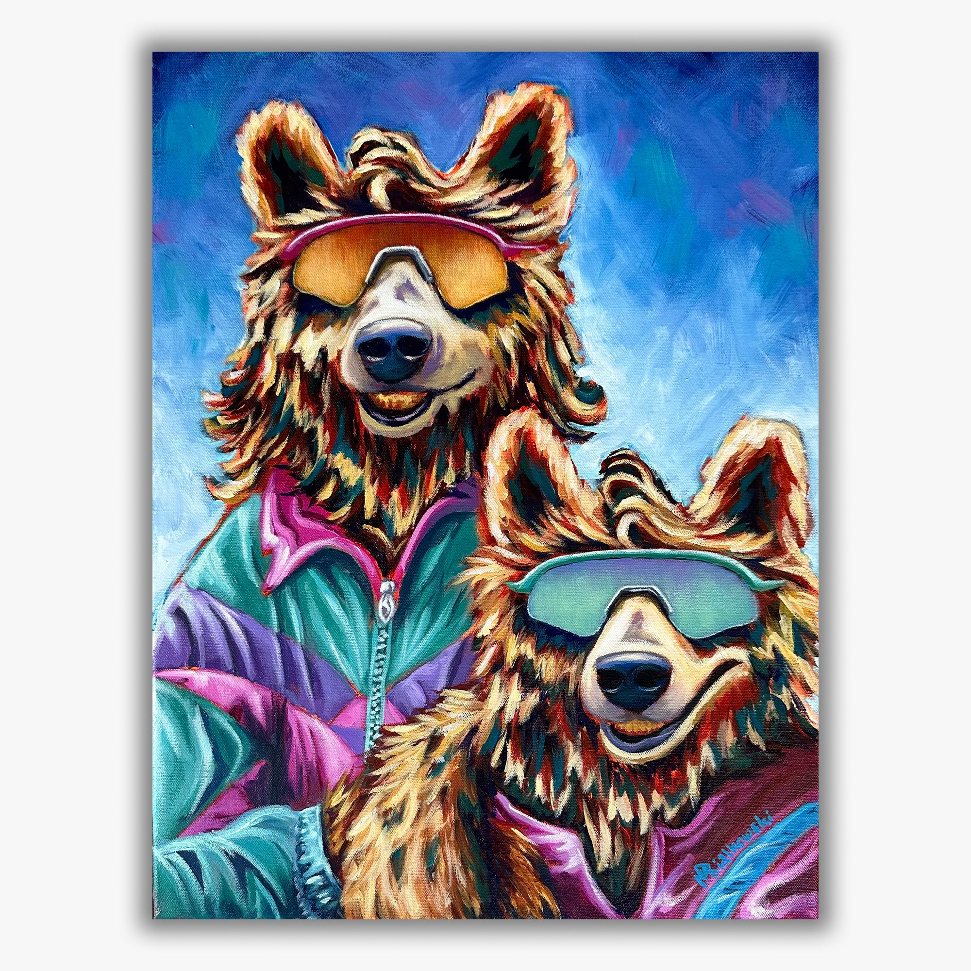 "Apres Brothers" - Paper Print