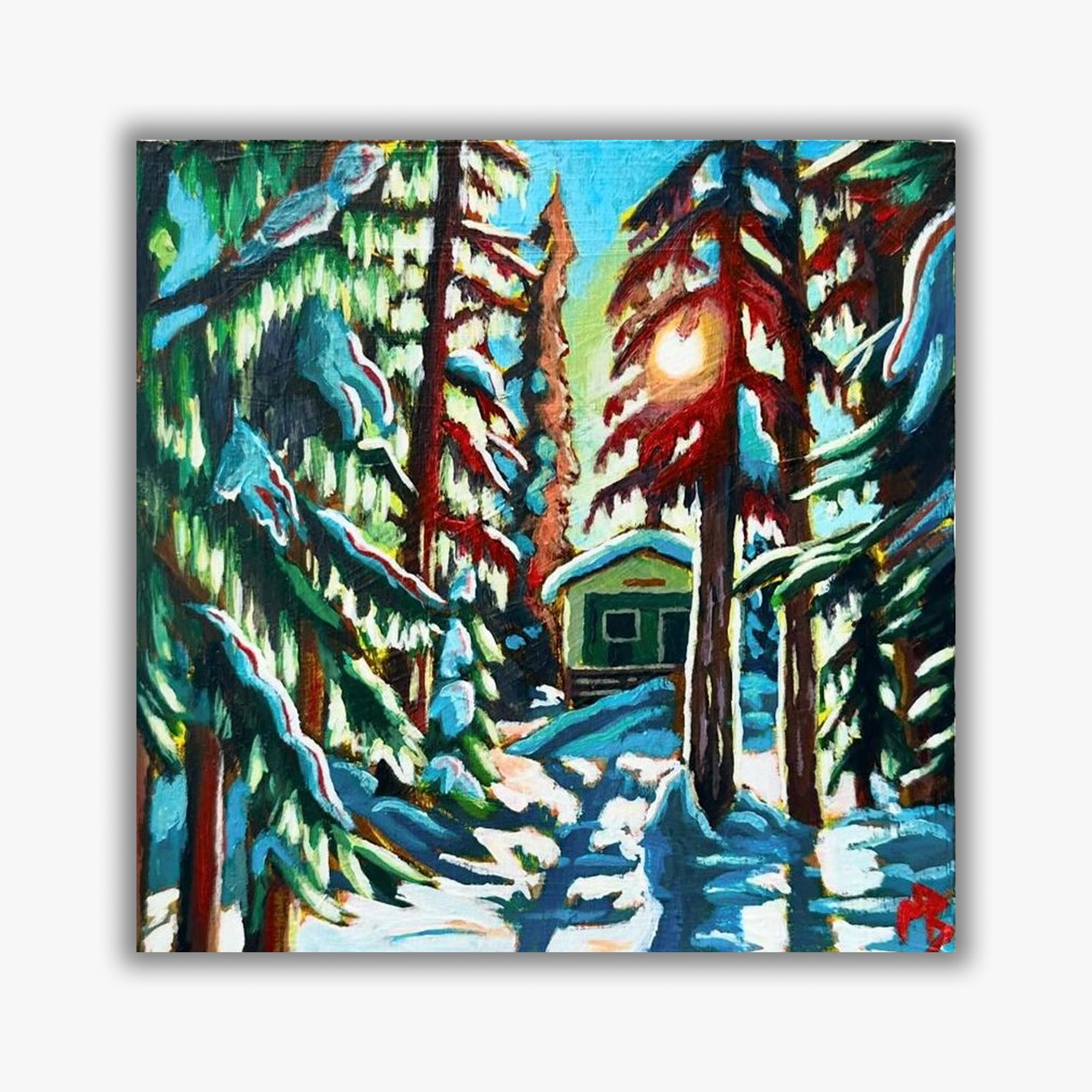 "Booty's Cabin" - Paper Print