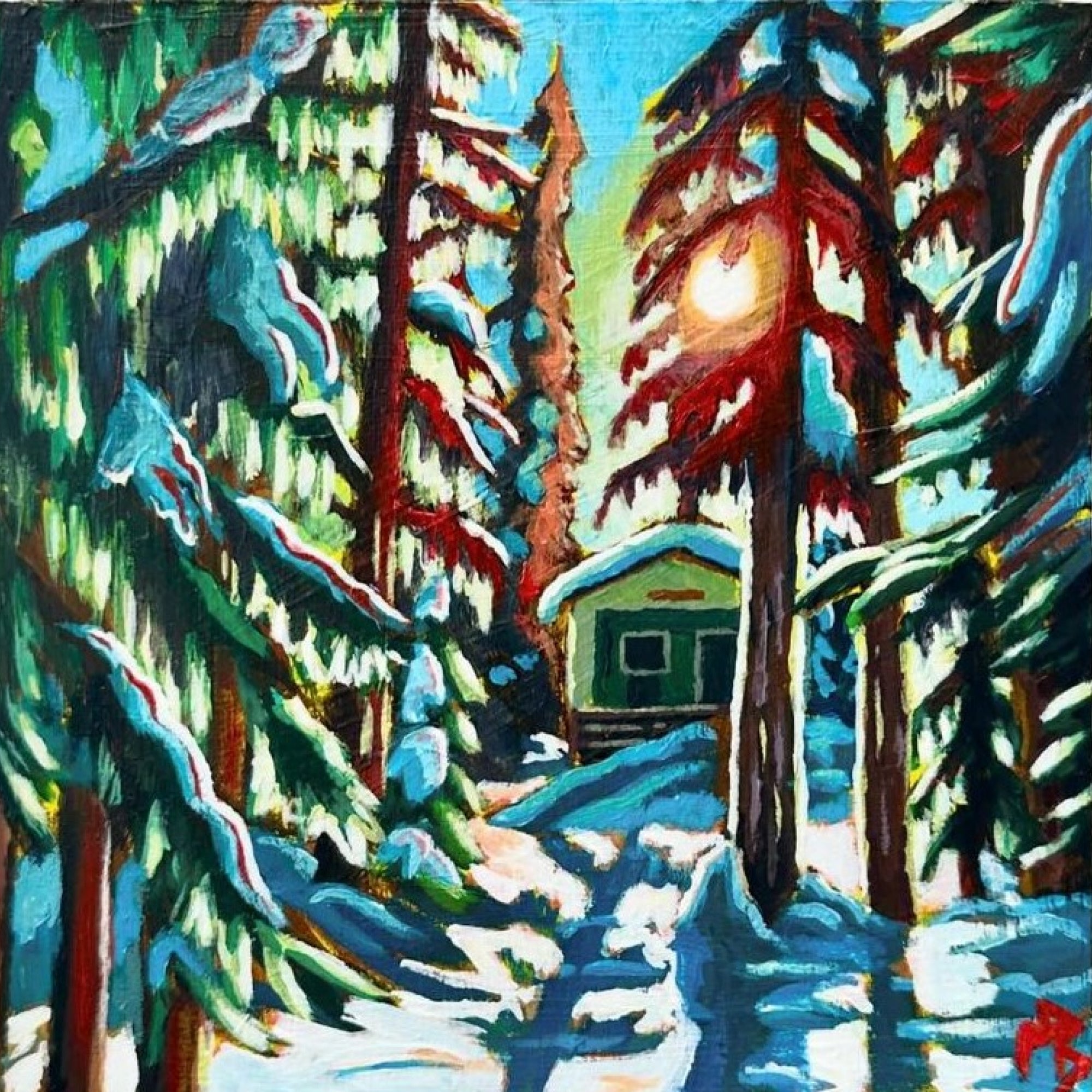 "Booty's Cabin" - Paper Print