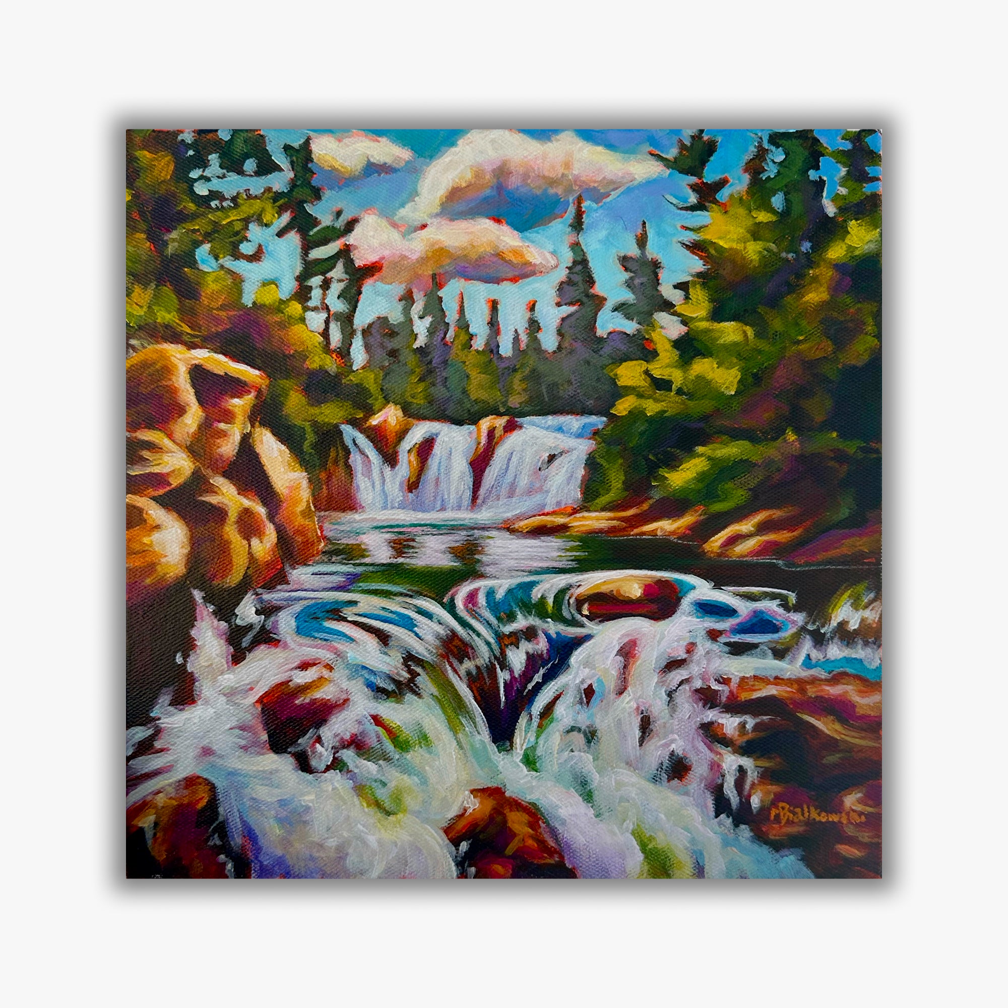 "Emerald Reflections" - Small