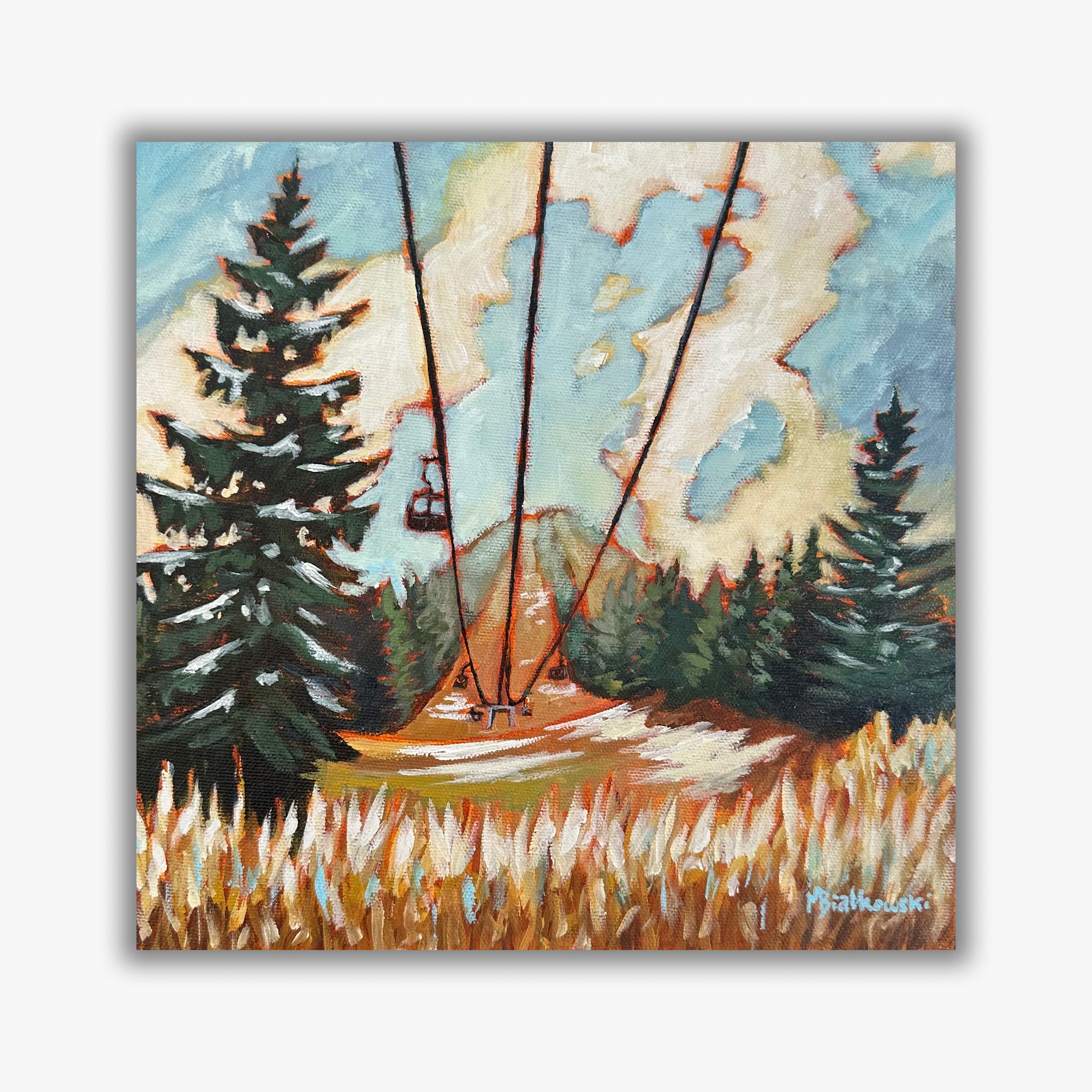 "Fall At Red" - Paper Print