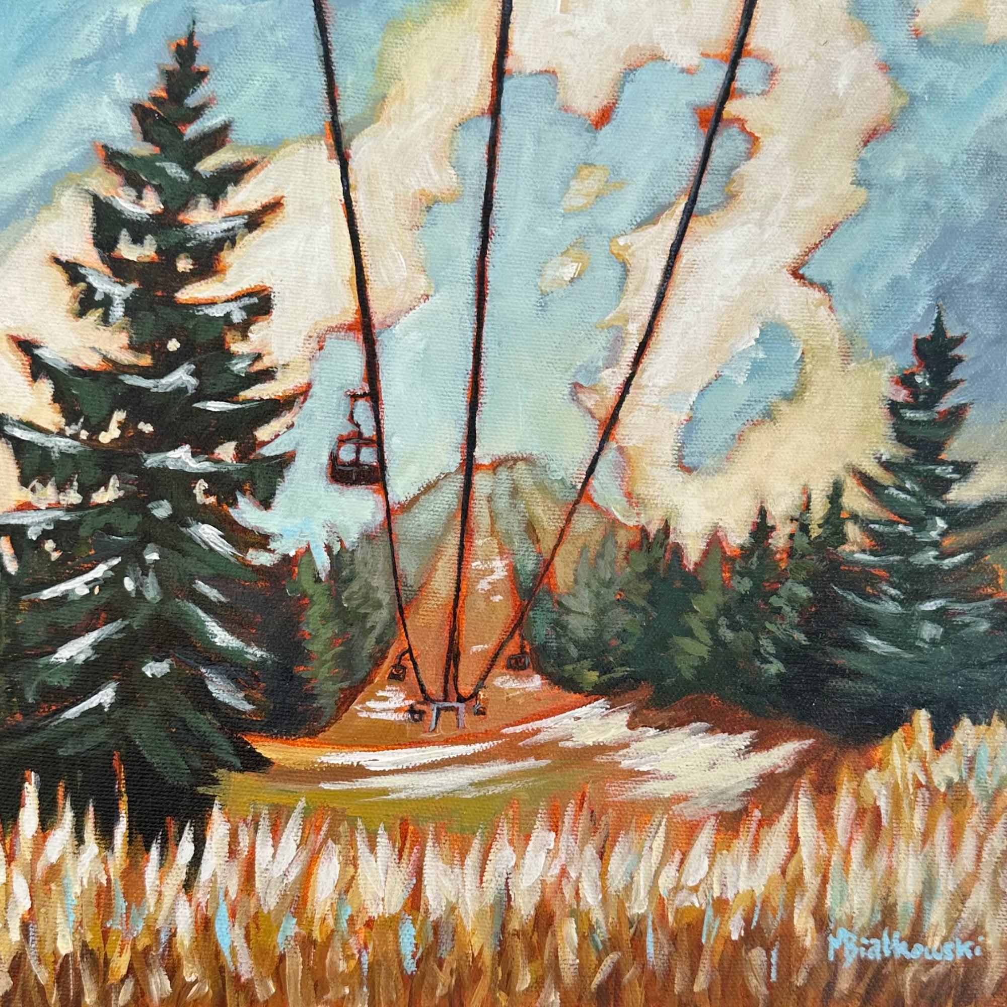 "Fall At Red" - Small