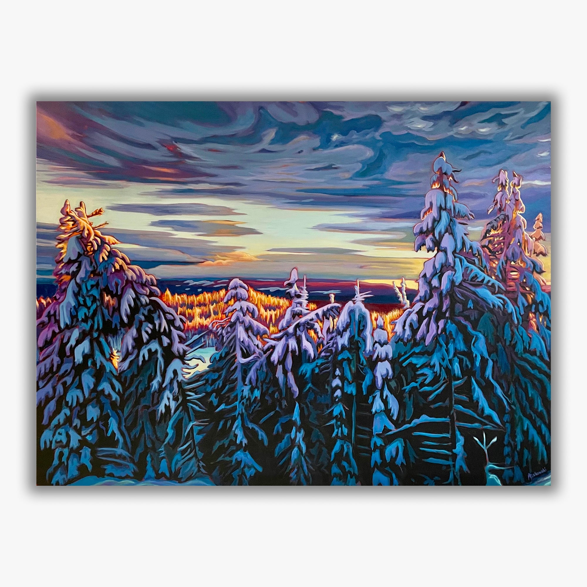 "Family Reunion" - Boxed Canvas
