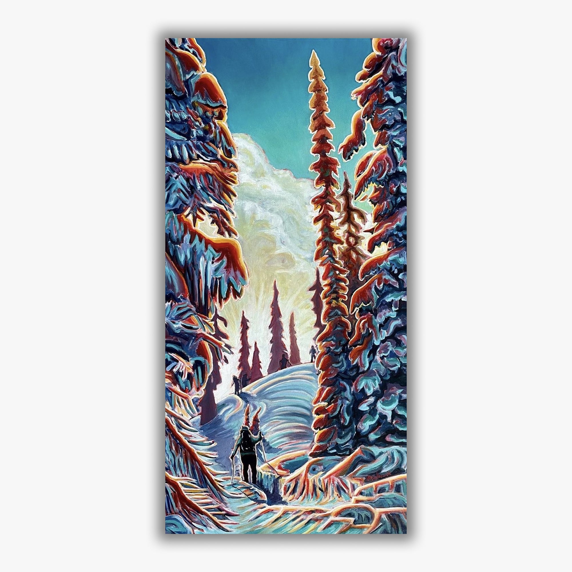 "Last Run" - Boxed Canvas