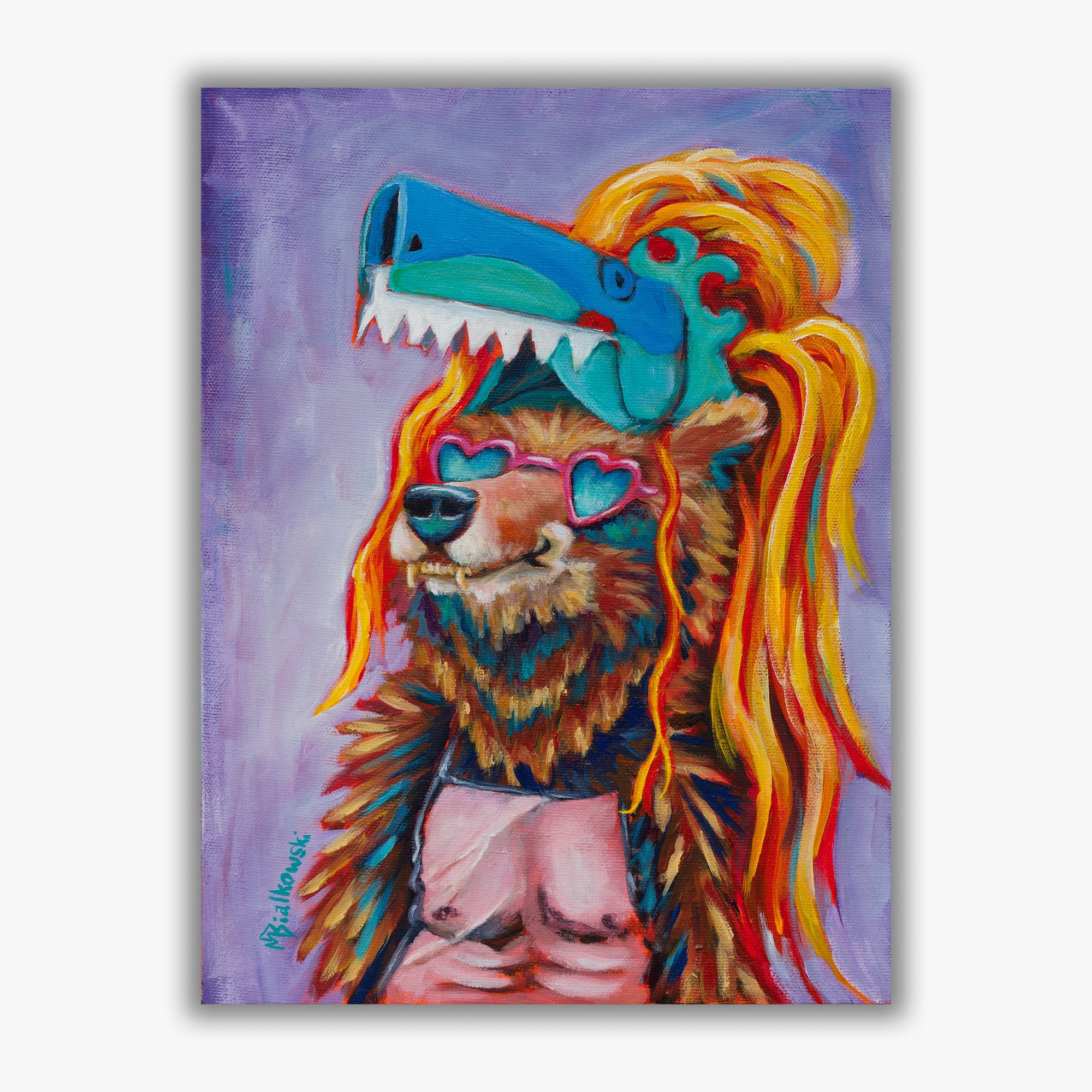 “Tickle Trunk Collision” - Original