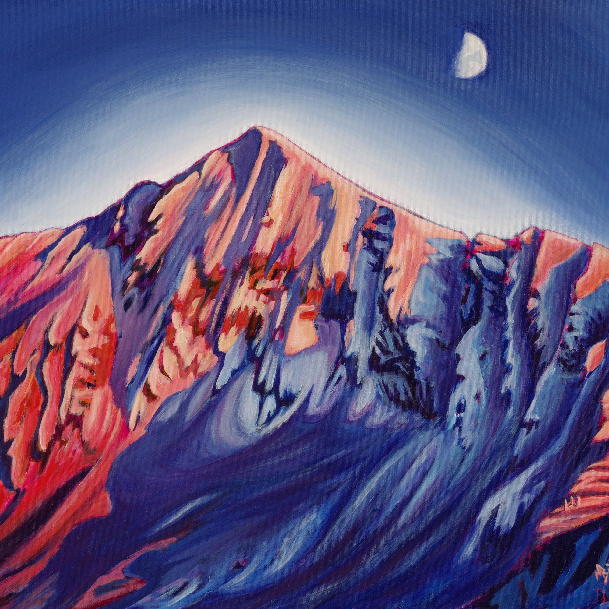 "Whitewater" - Boxed Canvas