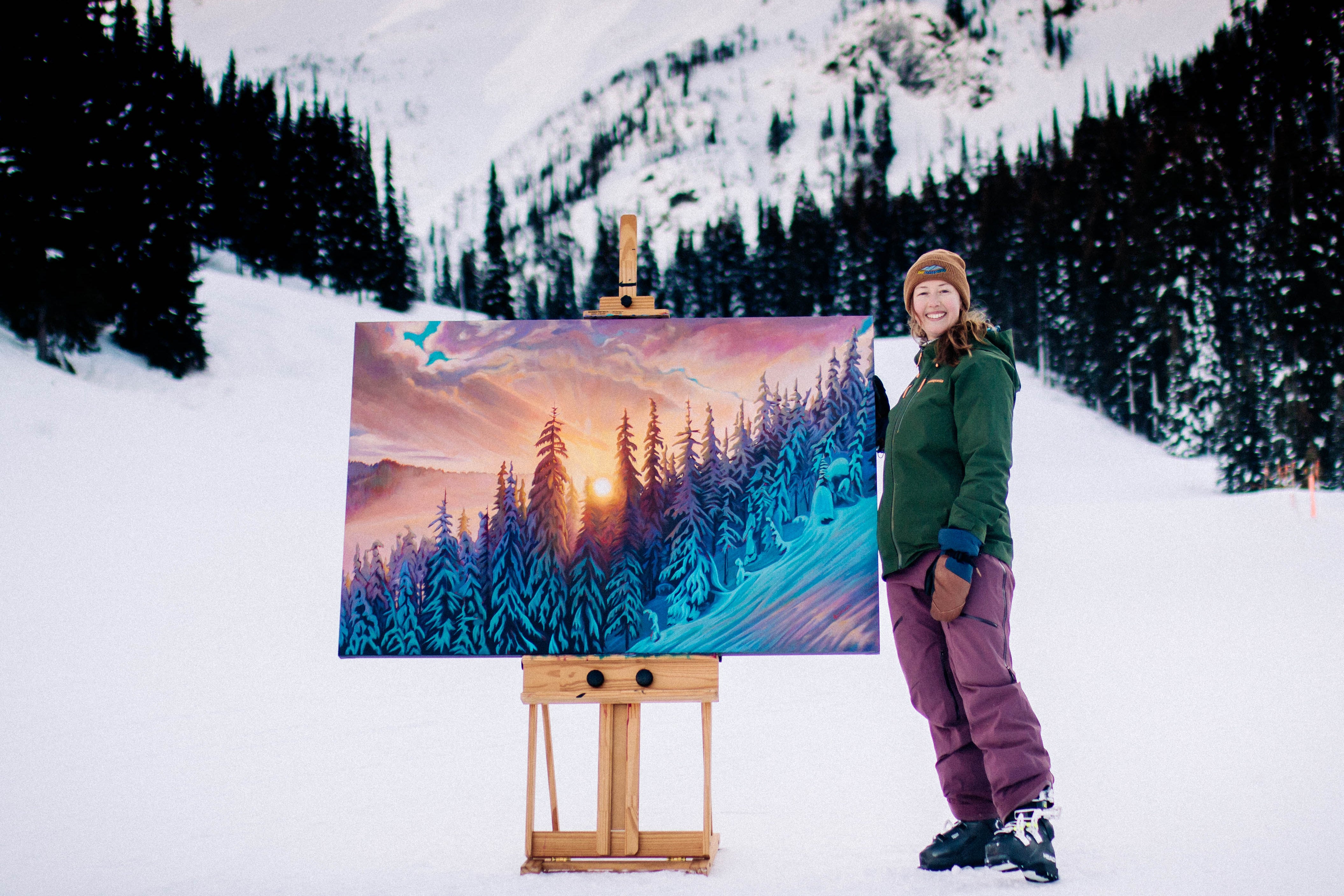 “Slopeside Gratitude Pt.2” - Original