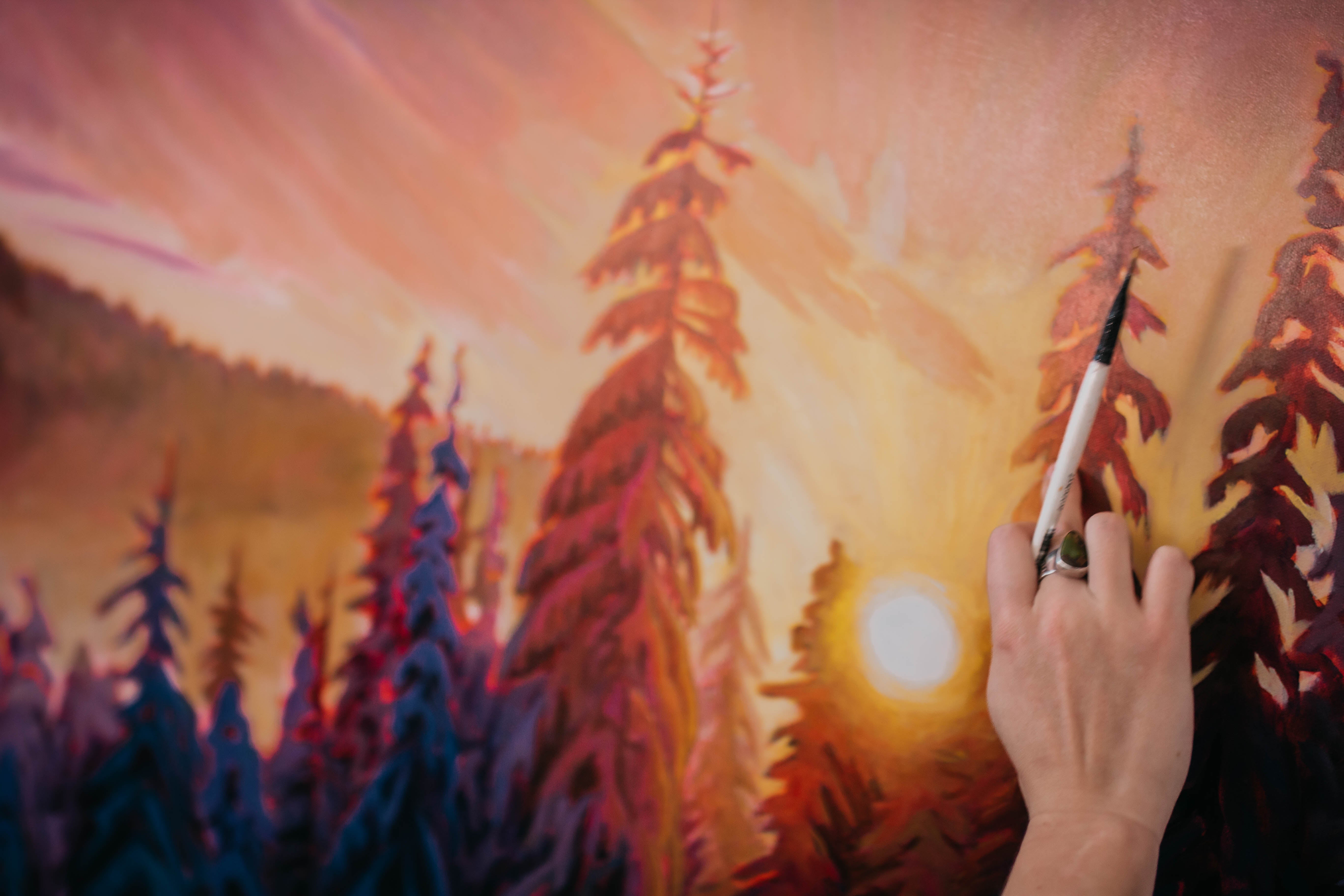 “Slopeside Gratitude Pt.2” - Original