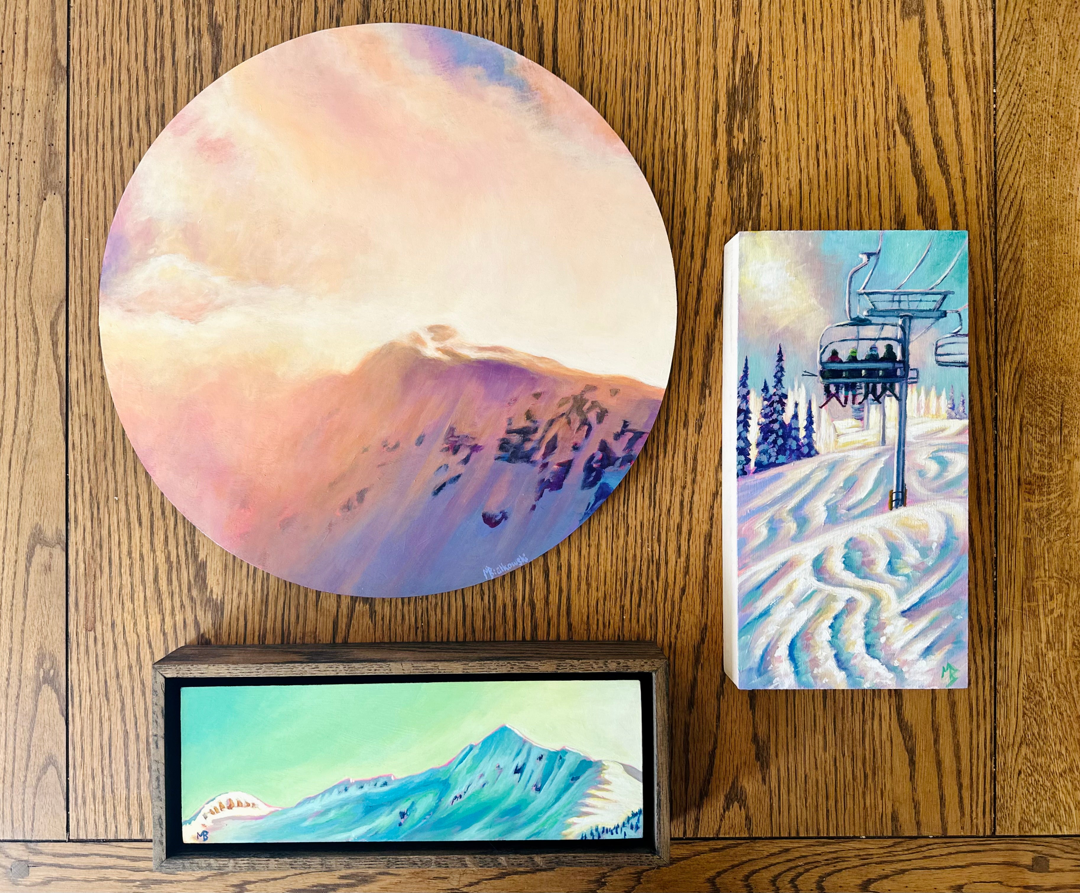 "Catch the Summit Chair"- Original