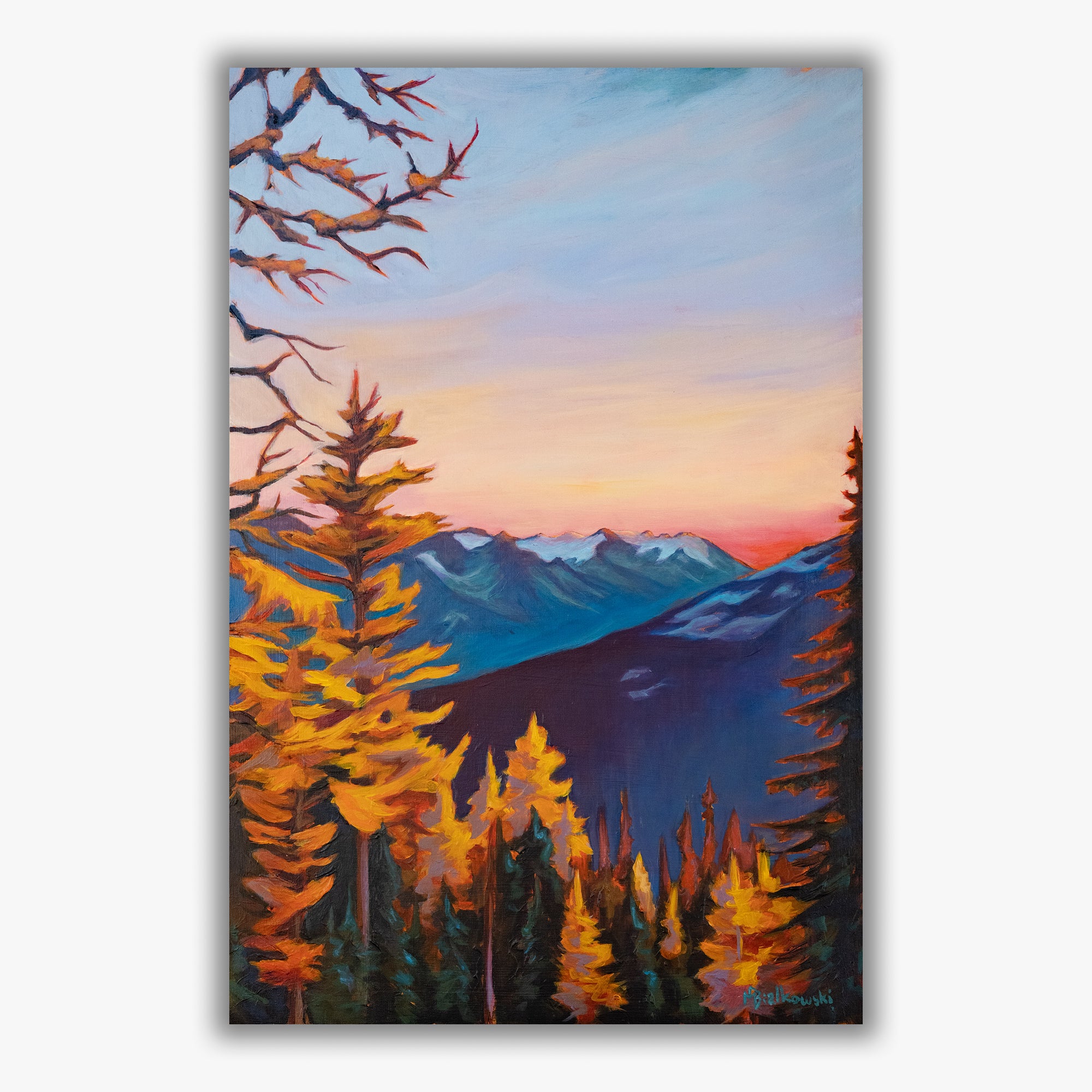 "Evening Glow" - Original