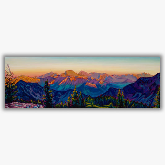 "Fay's Lake Hunting" - Boxed Canvas