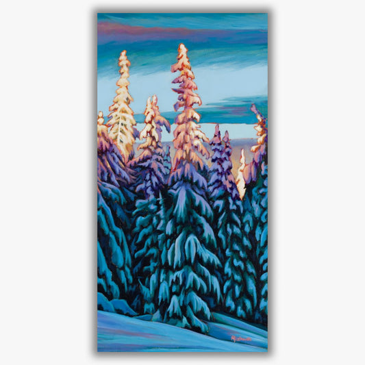 "Pastel Sunset" - Boxed Canvas
