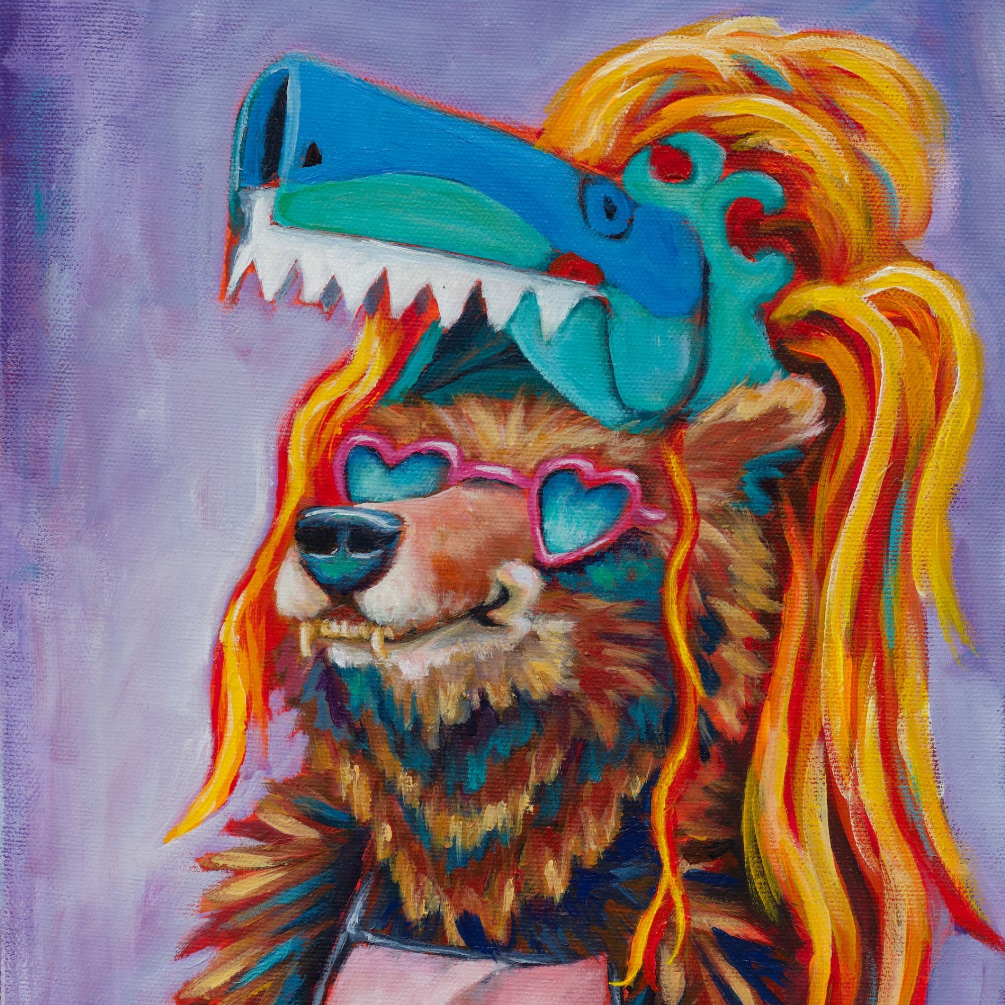 “Tickle Trunk Collision” - Original