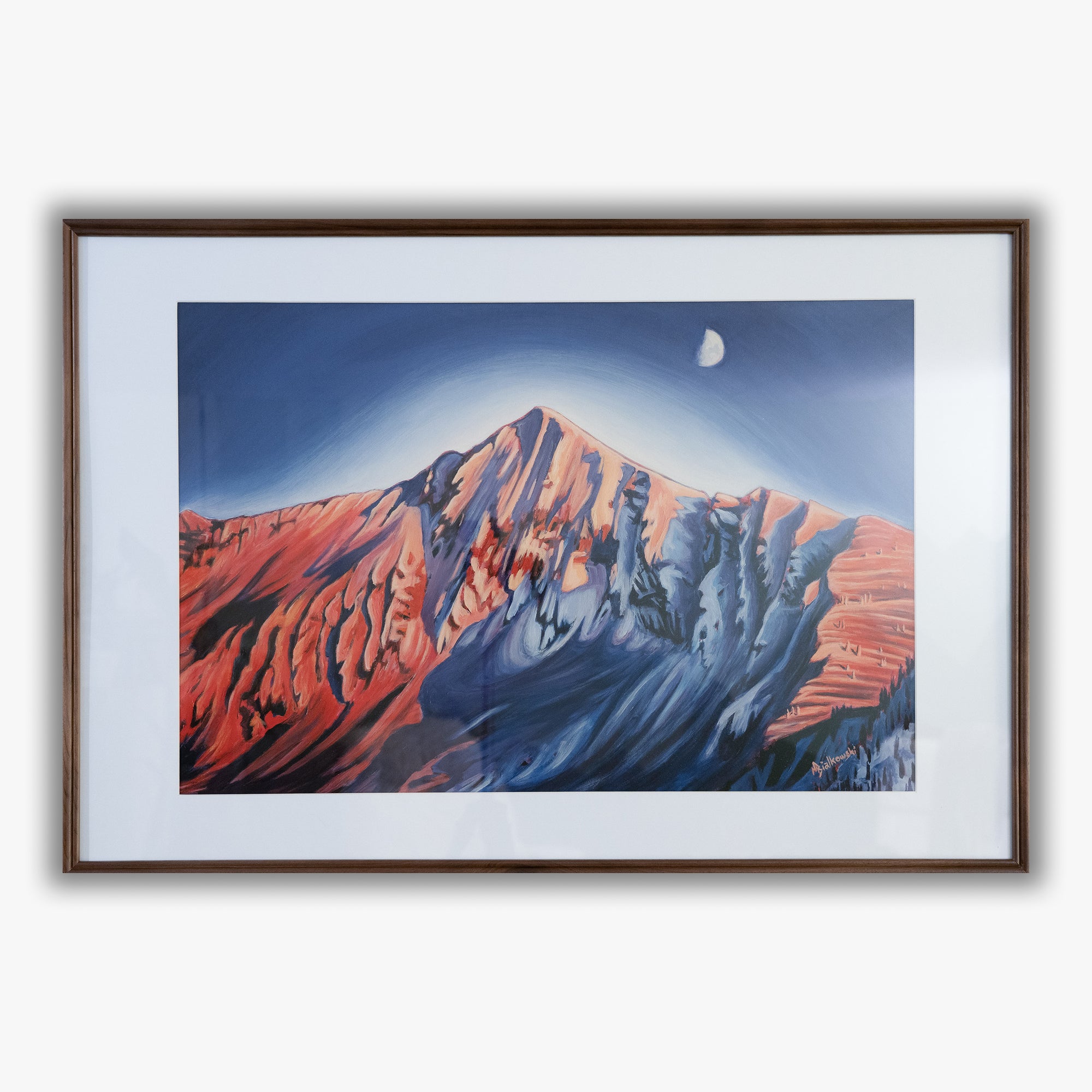 "Whitewater" - Paper Print (Framed)